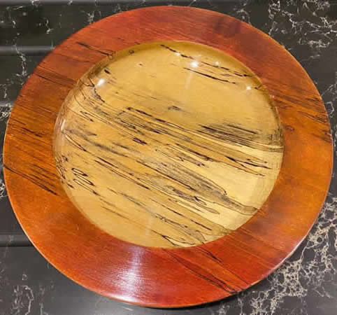 Spalted beech bowl by Chris Hallsworth